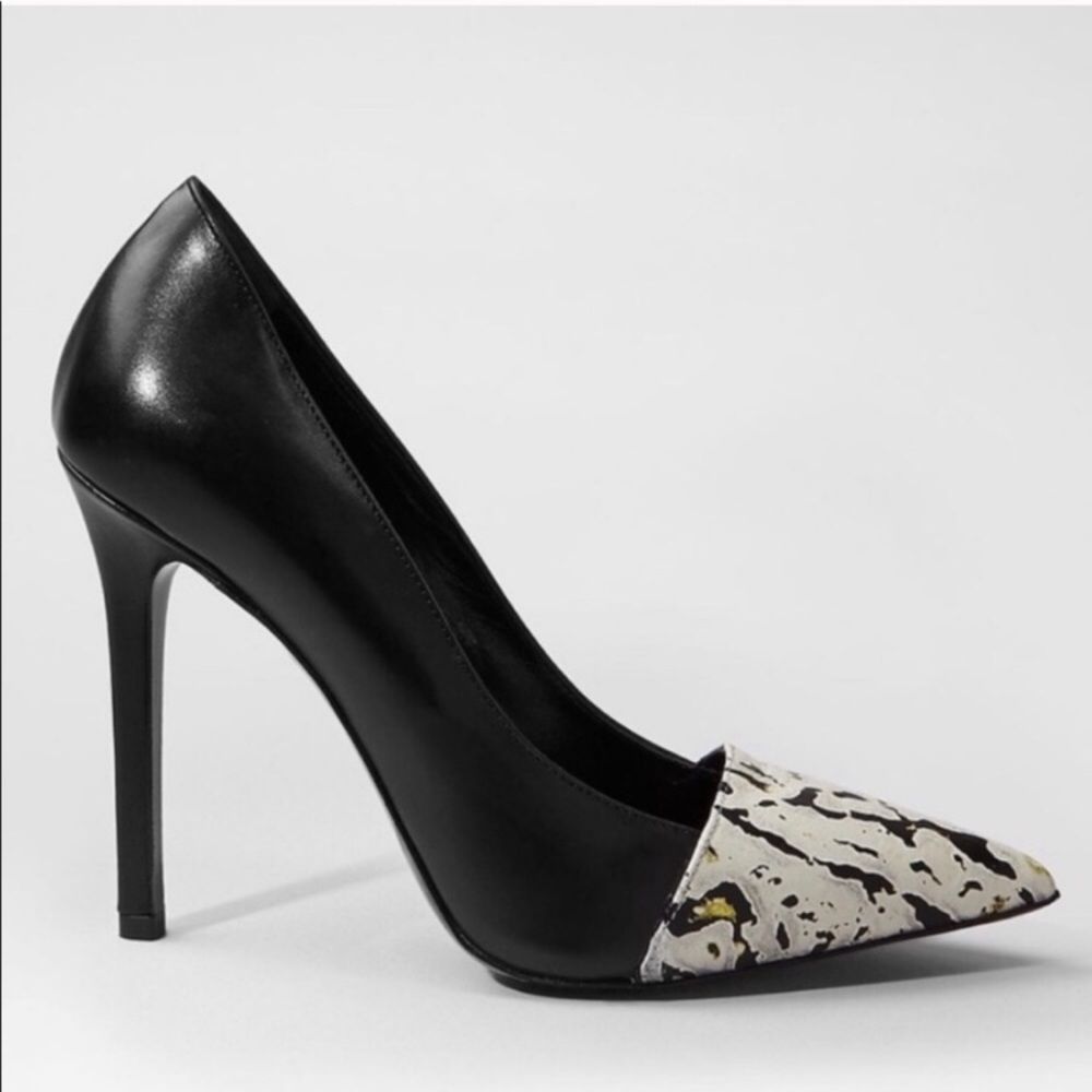 All Saints Court Shoe in Bone US10